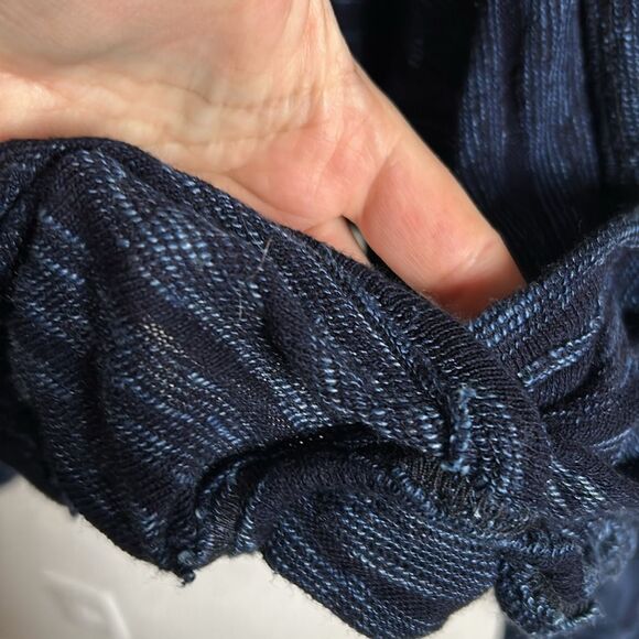 Free Peopke Sz XL navy blue open cardigan - Picture 4 of 13